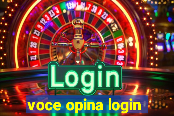 voce opina login